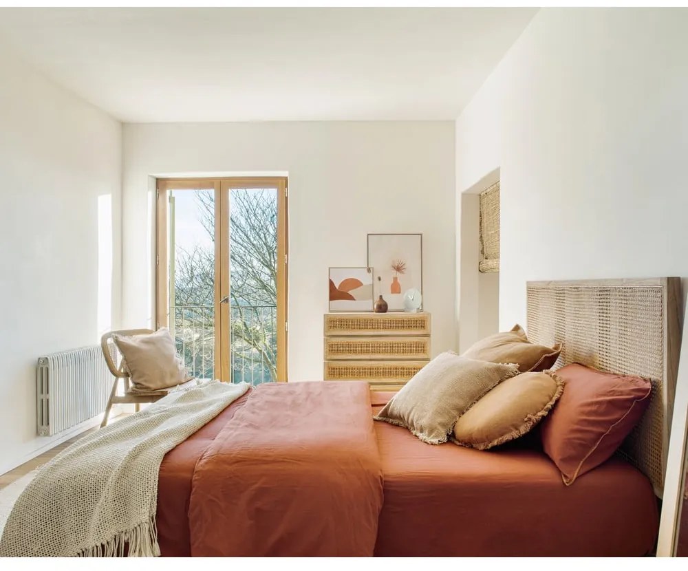 Biela výplň do vankúša Kave Home Nyla, 80 x 40 cm