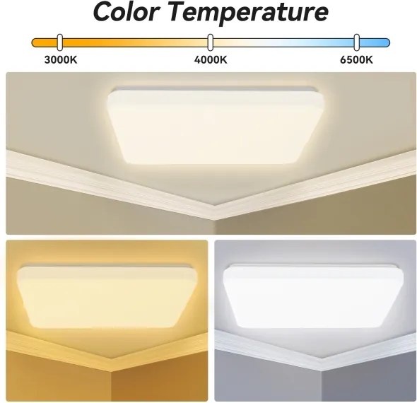 Brilagi - LED stmievateľné stropné svietidlo MILKY WAY LED/24W/230V 3000-6500K s diaľkovým ovládaním