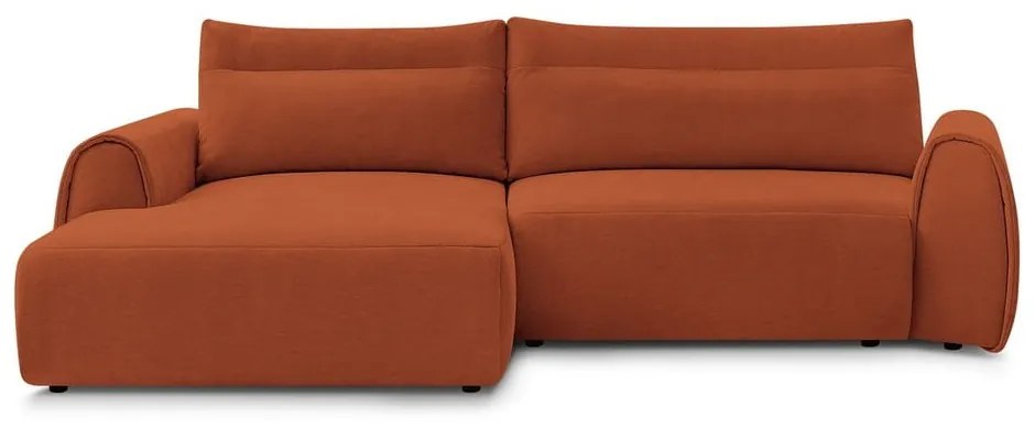 Oranžová rohová pohovka Aden – Bobochic Paris