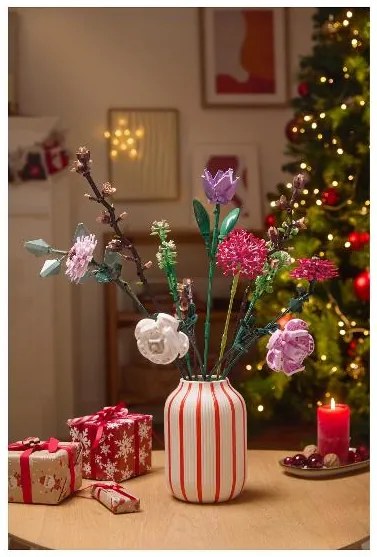 lupilu®  Stavebnica - kytica kvetov (kvety)  (100395027)