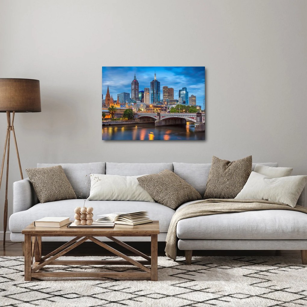 Obraz mesta Melbourne (70x50 cm)