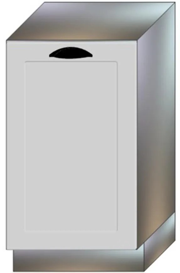 Dvierka na umývačku Adele 45pz Šedá  Mat