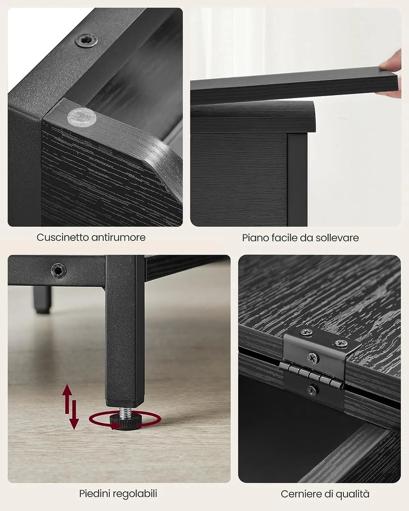 Odkladací stolík VASAGLE LET311B56