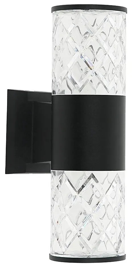 Prezent 12101 - Vonkajšie nástenné svietidlo EVEN 2xE27/40W/230V IP54