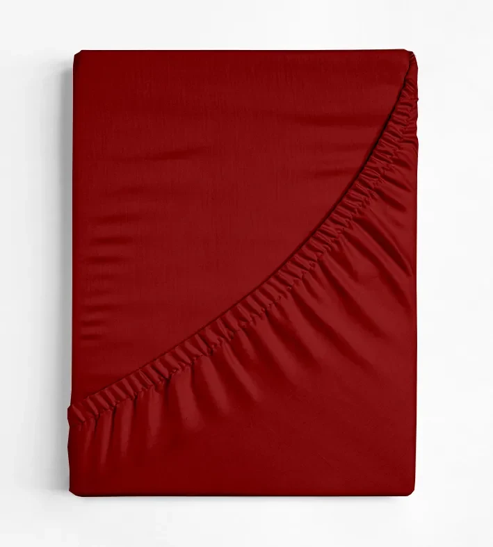 Jersey plachta de Luxe 180x200 cm bordová