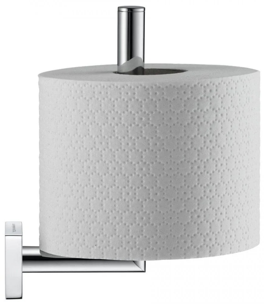 DURAVIT Karree držiak náhradného toaletného papiera, chróm, 0099561000