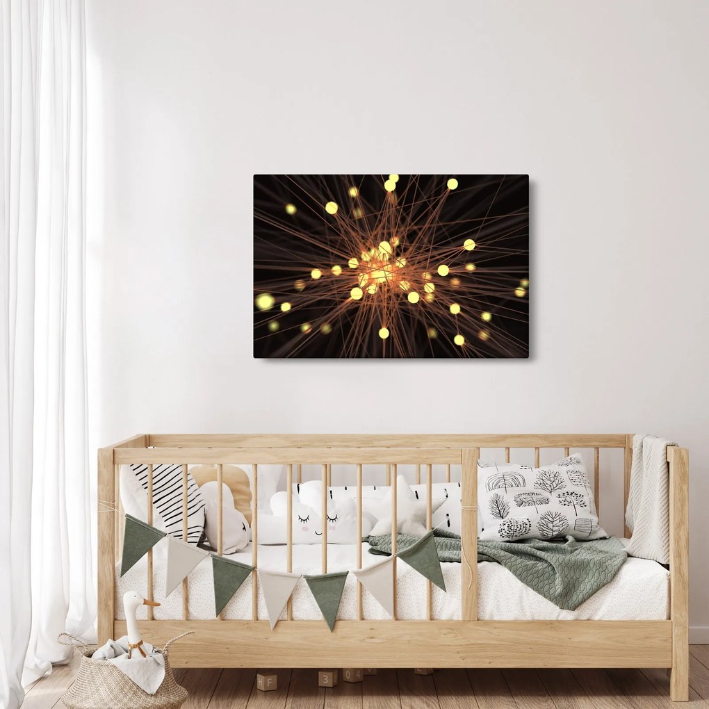 Obraz abstrakcie (90x60 cm)