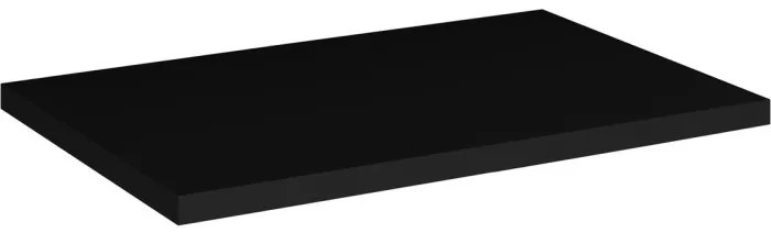 Závesná skrinka Nova Oak Gaja I s doskou a umývadlom 50 cm dub coast evoke/čierna