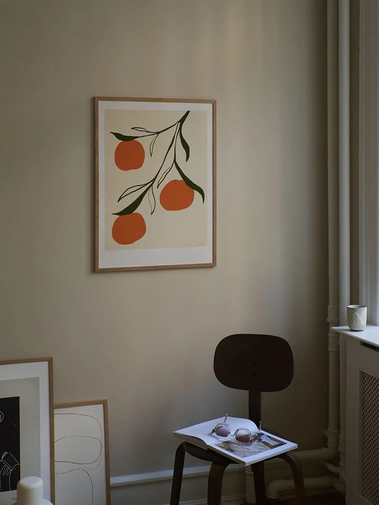 THE POSTER CLUB Autorský plagát Orange by Anna Mörner 30 x 40 cm