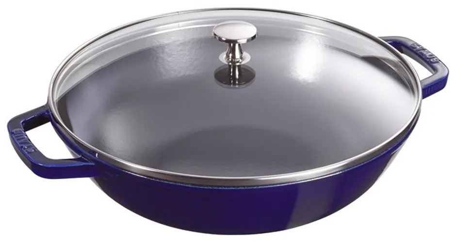 Staub Panvica Wok 30cm modrá 4,19 l