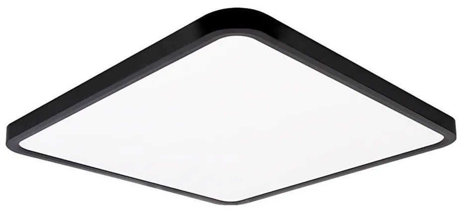 Top Light - LED Stropné svietidlo REVIT LED/50W/230V 3000-6500K 50x50 cm černá+DO