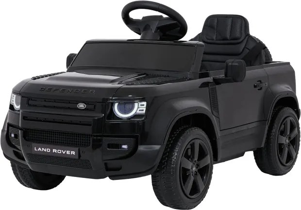 Elektrické autíčko Land Rover Defender čierne
