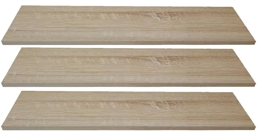 Police 3 ks skriňa Top 100 dub sonoma