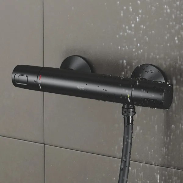 GROHE 1022172432 - Termostatická sprchová batéria PRECISION TREND čierna