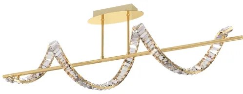 Zuma Line MX3170-1-3GT - LED Luster na tyči ATHESA LED/24,5W/230V 2700-6000K + DO