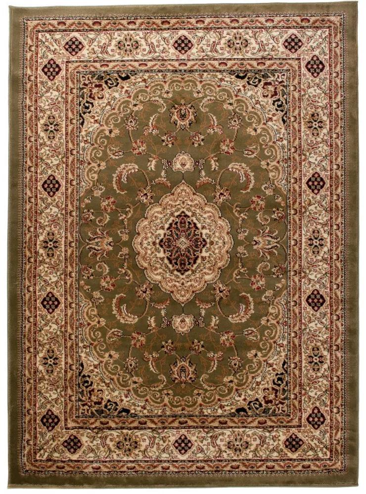 Kusový koberec klasický vzor 8 zelený, Velikosti 250x350cm