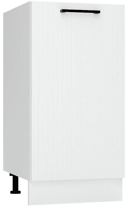 Skrinka do kuchyne  Kate d40 PL biely hrášok