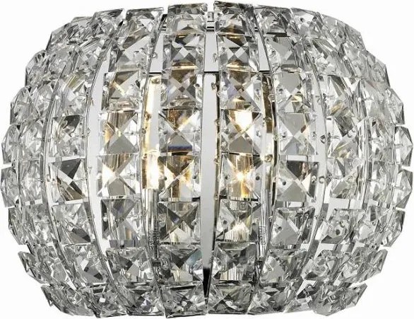 Azzardo AZ2520 - Krištáľové nástenné svietidlo SOPHIA 2xG9/40W/230V