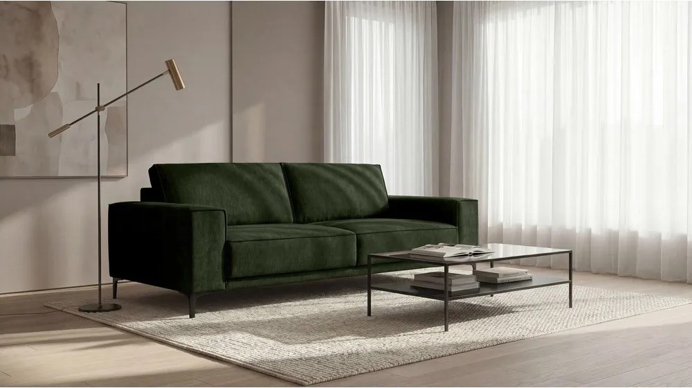 Zelená ženilková pohovka 224 cm Copenhagen – Scandic