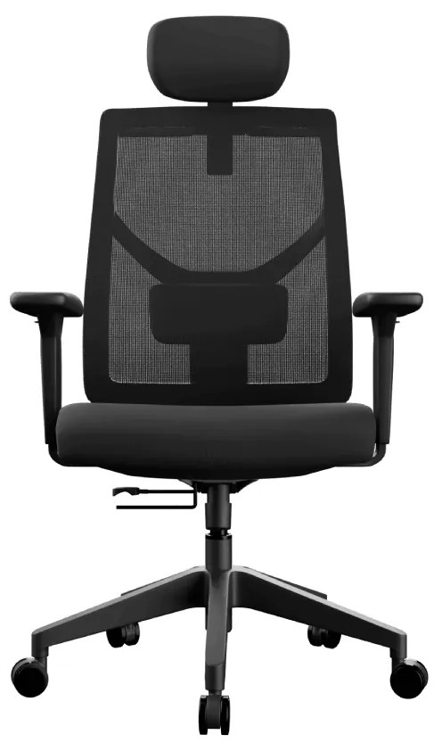 Liftor Focus ergonomická kancelárska stolička, čierna