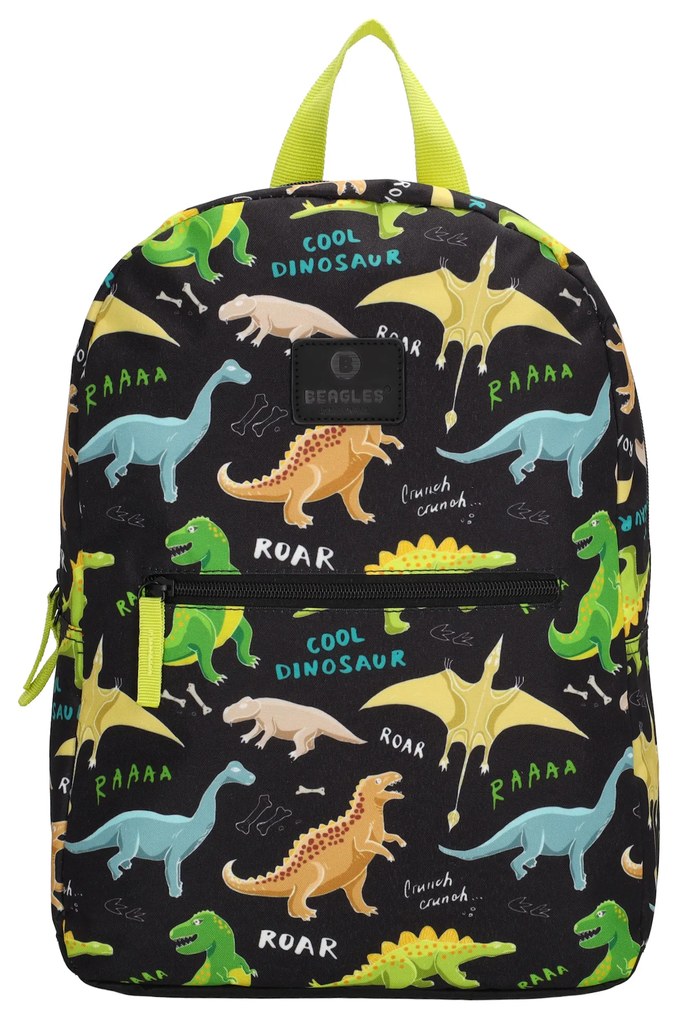 Beagles Žlto-čierny detský batoh do školy "Junior“ 12L