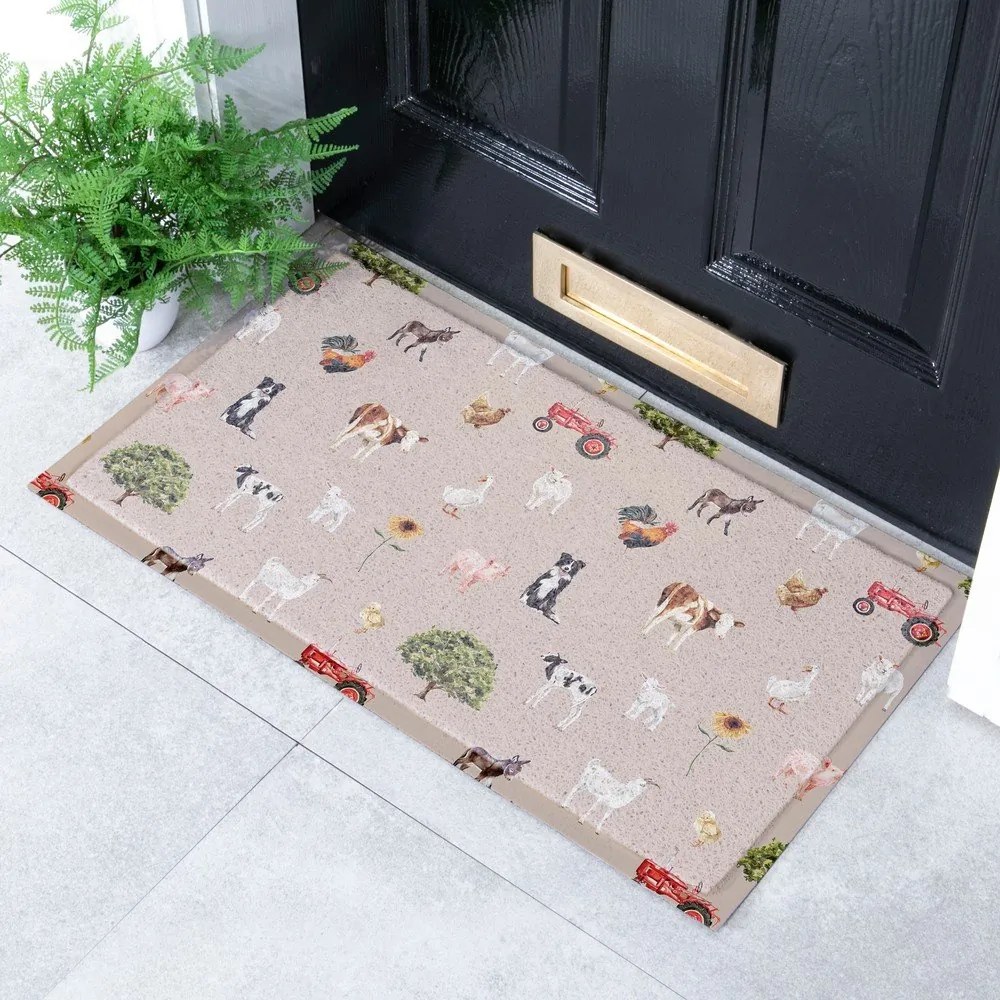 Rohožka z PVC 40x70 cm Farm Life – Artsy Doormats