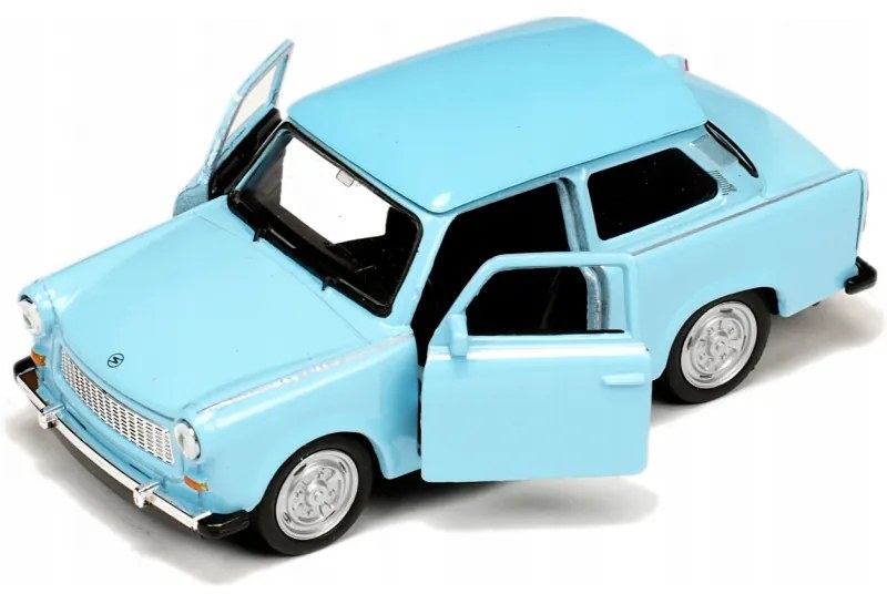 008805 Kovový model auta - Nex 1:34 - Trabant 601 Modrá