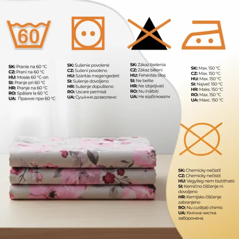 Látka metráž 100% bavlna delux Nelly sivá EMI, 1 meter