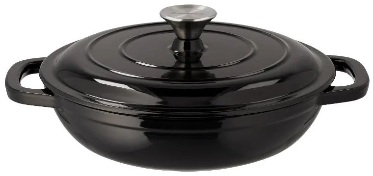 Silvercrest®  Liatinová servírovacia panvica, 2,4 l (čierna)  (100393065)