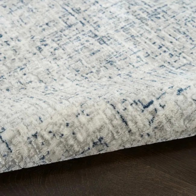 Koberec DKNY Grand Street GRN03 slonia kosť / modrý