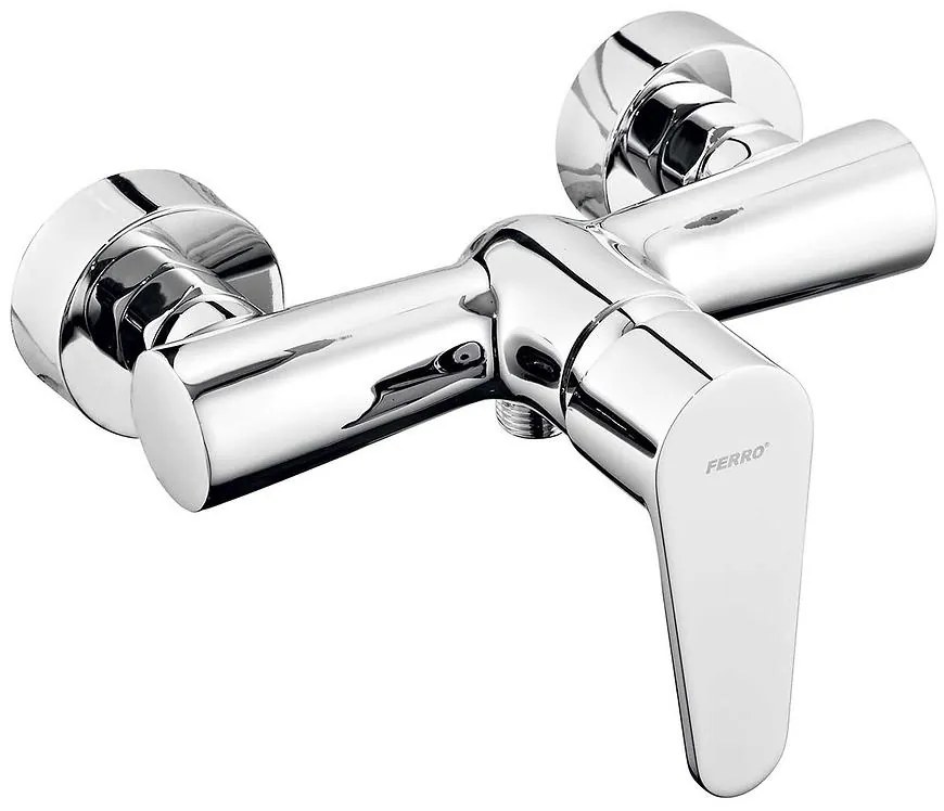 Batéria sprchová nástenná, chróm Algeo