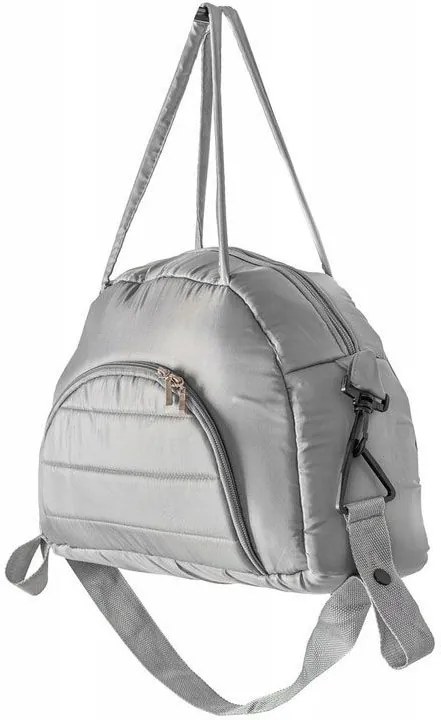 Tutumi Tutumi, závesná taška na kočík s pásom 40x30x13 cm, šedá, NAZ-07614