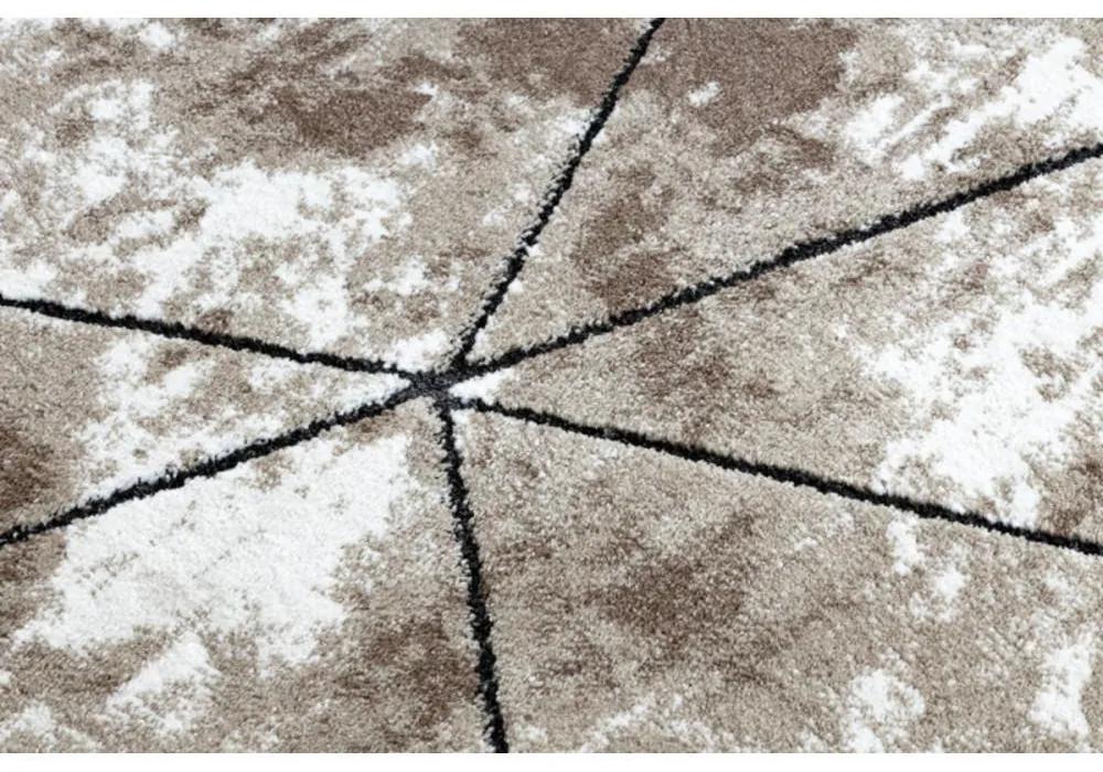 Kusový koberec  Polygons hnedý 120x170cm