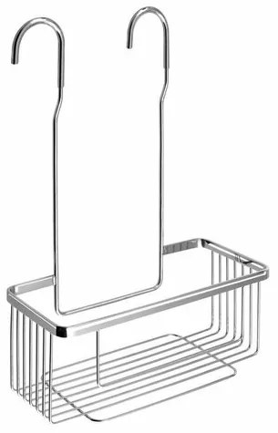 SAPHO 37008 Smart polica do sprchy závesná, na batériu, 26 x 38 x 20 cm