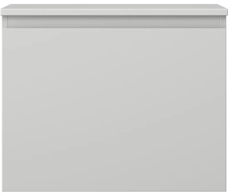 Mexen Orio, kúpeľňová skrinka 60 cm s hornou časťou, 1 zásuvka, sivá matná, 91A10-06047-1-BFC62