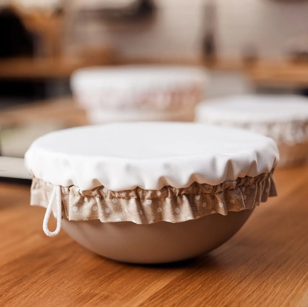 Wrap - up Univerzálne veko na misky, funkčný materiál s membránou XL 28-32 cm