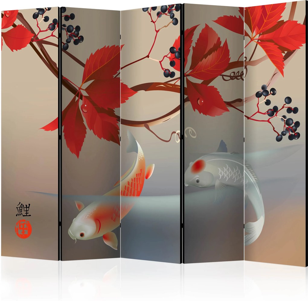 Paraván - Happy Fish II [Room Dividers] 225x172