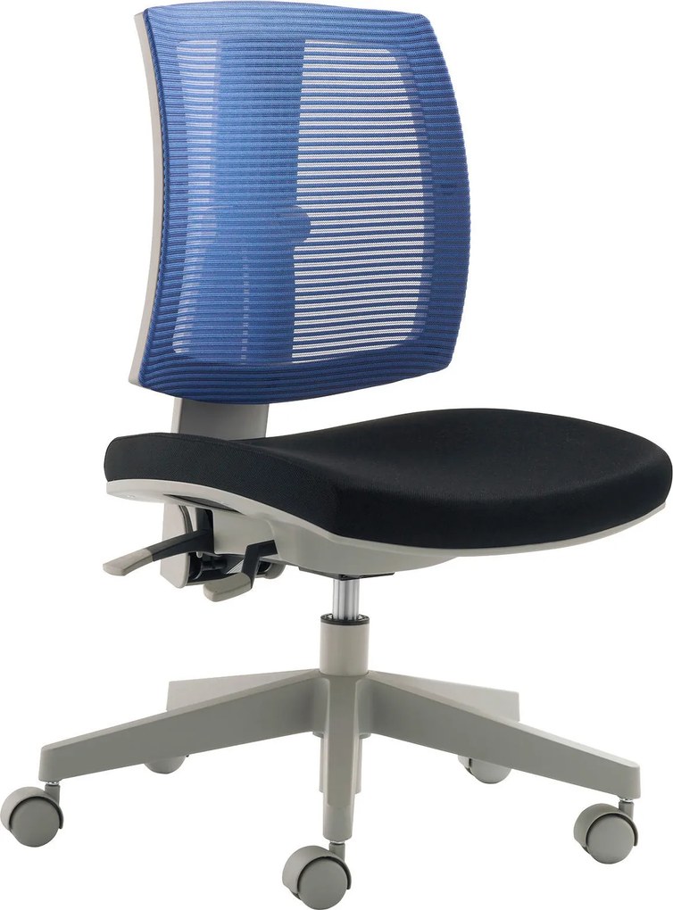 XXXLutz OTOČNÁ STOLIČKA PRE MLÁDEŽ, modrá, sivá, čierna Stylife - Online Only detský nábytok - 000211006001