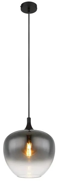 Globo 15548H1 - Luster na lanku MAXY 1xE27/60W/230V čierna