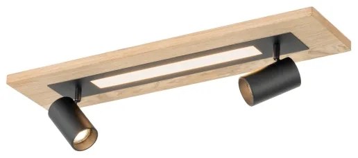 Eglo 39748 - LED Bodové svietidlo TORRESTRALLE LED/12W/230V + 2xGU10/4,5W