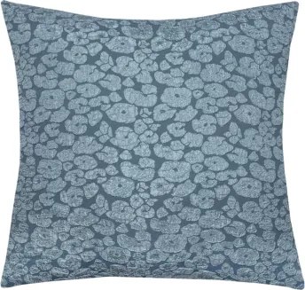 Dekoračný vankúš Sandra 43x43 cm, žakárový modro-sivý%