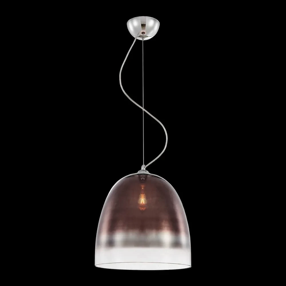 Závesné svietidlo LUXERA BAYAMO  CHROME-SMOKY 46078