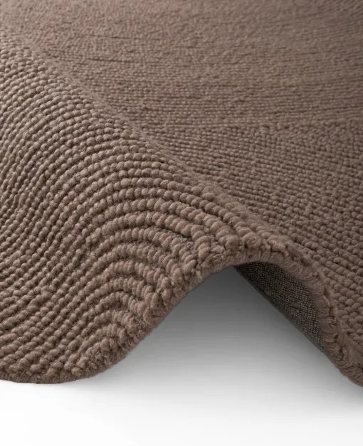 Koberec Hanse Home Calmio taupe kruh
