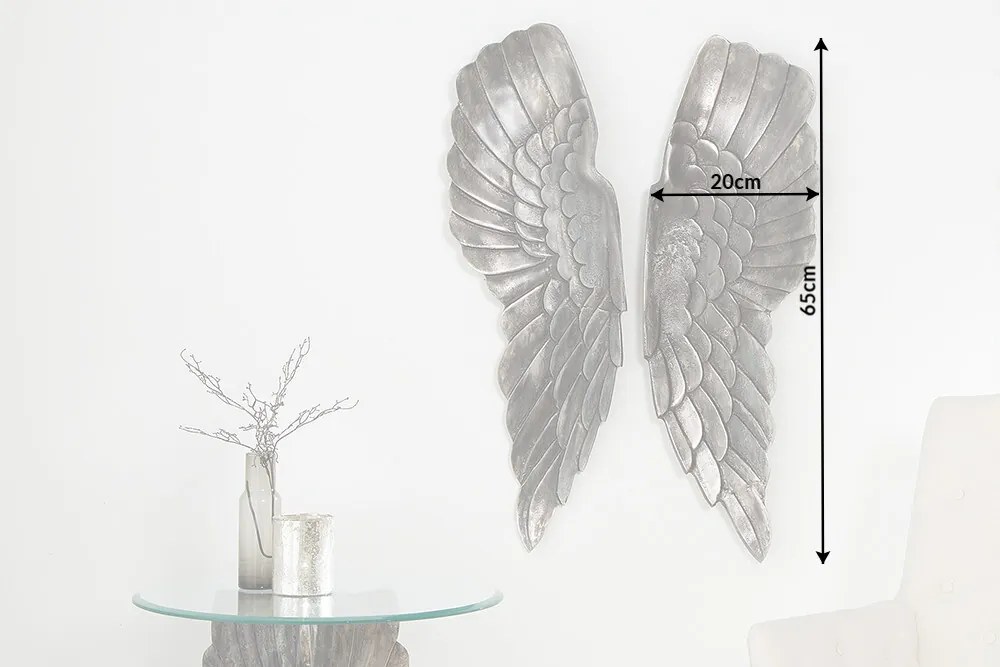 Nástenná dekorácia Angel 65 cm - Skladom na SK