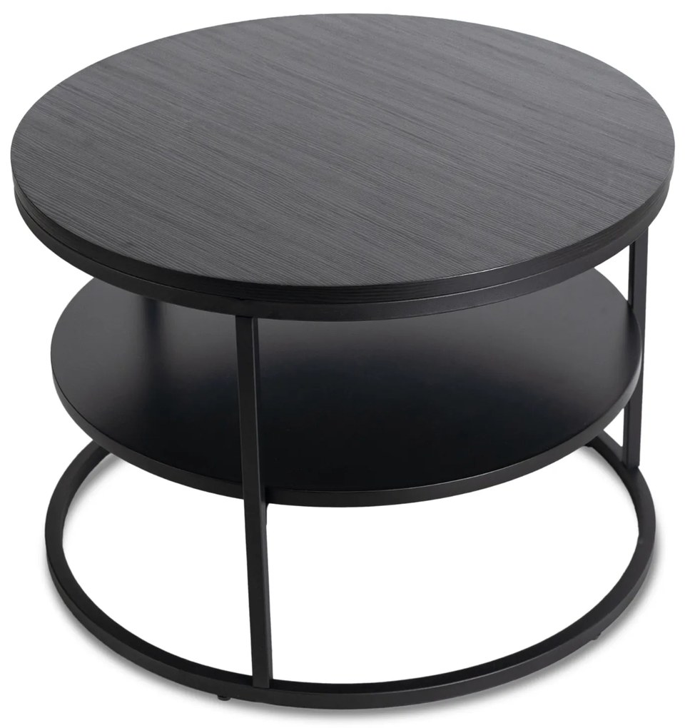 PROXIMA.store - Nadčasový okrúhly konferenčný stolík BEST FARBA: čierna