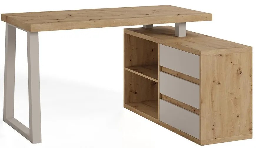 Set Iga II Písací stôl + Komoda Artisan/Kašmír