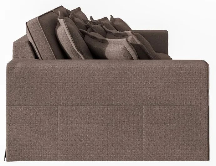 Hnedá pohovka 236 cm Nora – Ropez