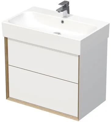 Kúpeľňová skrinka s umývadlom Intedoor MULTI 75 cm OXO MULTI 75 2Z