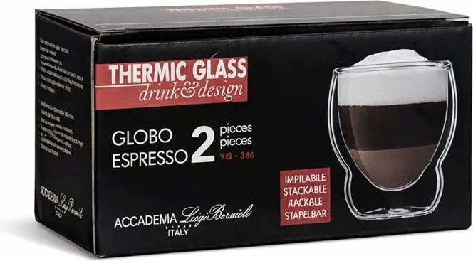 Luigi Bormioli Globo Espresso 90 ml 2 ks