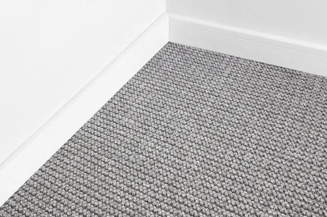 Metrážny koberec CASABLANCA LOOP svetlosivý